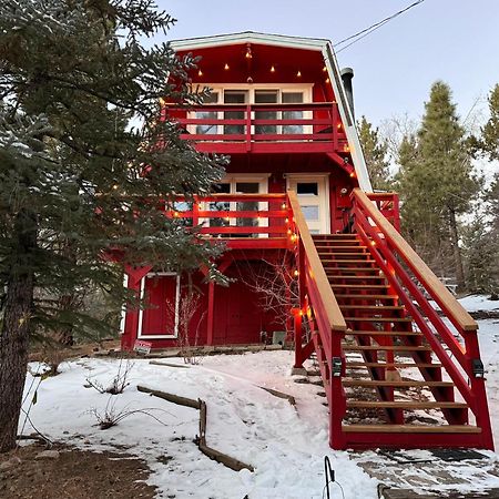 Maison Solange-Red Barn Farmhouse Style- Moonridge Big Bear City Exterior foto