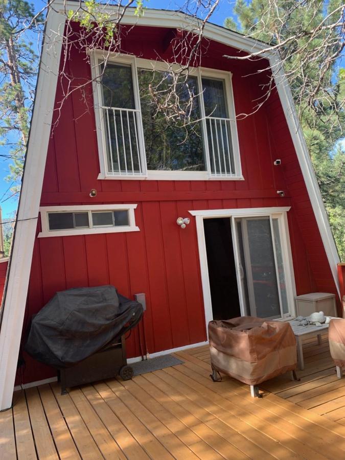 Maison Solange-Red Barn Farmhouse Style- Moonridge Big Bear City Exterior foto